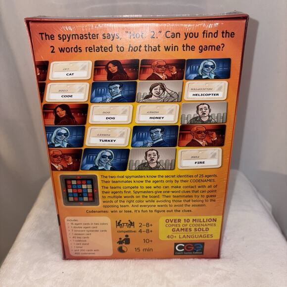 Codenames Party Top Secret Word Game By Vlaada Chvatil Czech Games NEW sealed - Picture 5 of 5